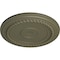 Ekena Millwork Alexandria Rope Ceiling Medallion (Fits Canopies up to 4 5/8"), 19 5/8"OD x 1 1/2"P, Spartan Stone CM18ALSSF - alternate 2